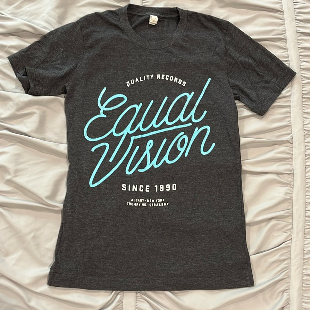Equal Vision Records Gray Short Sleeve T-Shirt